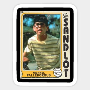 Michael 'Squints' Palledorous Vintage The Sandlot Trading Card Sticker